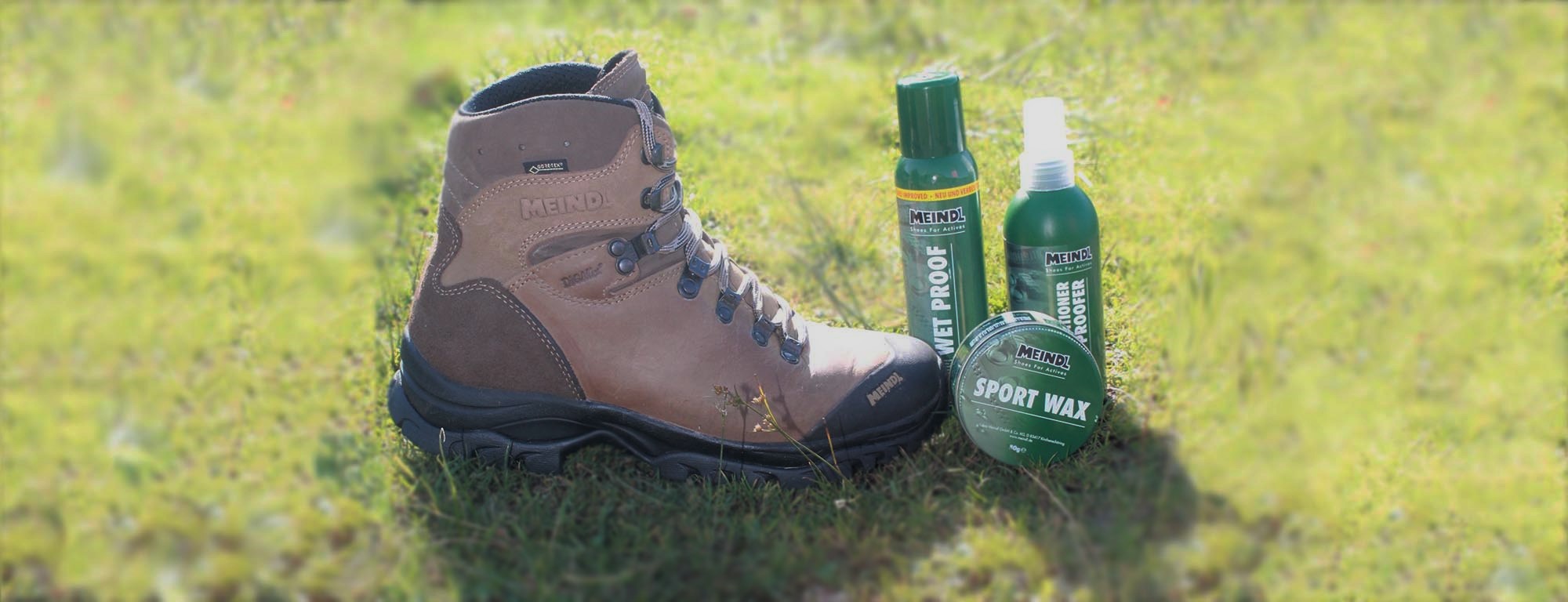 meindl boots care products