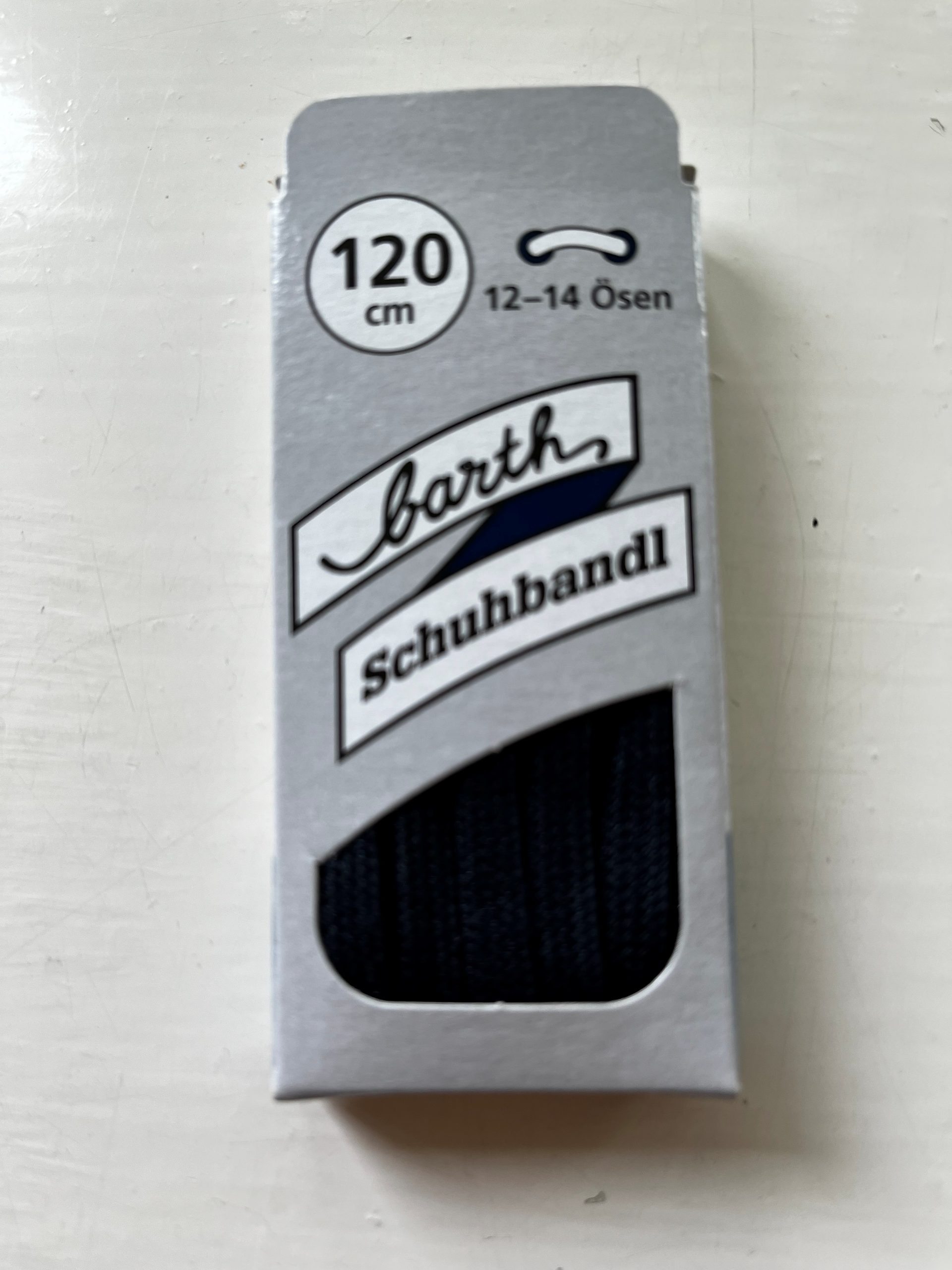 Meindl Flat Shoe Laces Dark Navy 120cm Meindl UK
